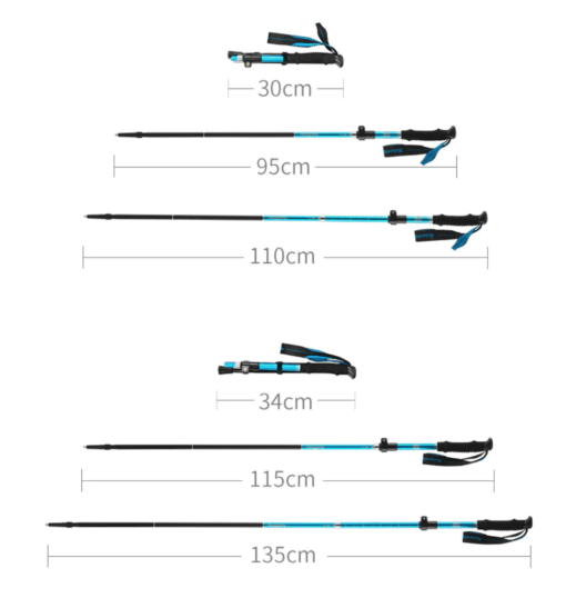 Gậy leo núi Naturehike NH17D009-Z-5
