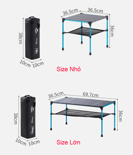gia ke de do cam trai, picnic Naturehike NH18Z003-Z-4