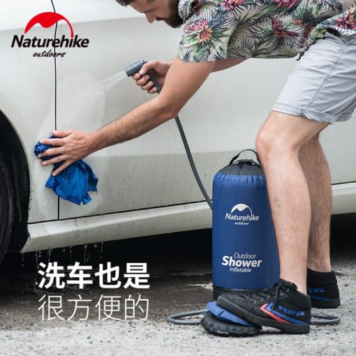 Bộ vòi tắm túi nước dã ngoại NatureHike NH17L101-D