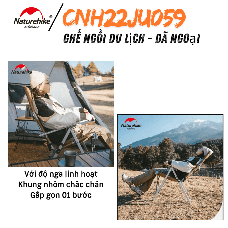 Ghế ngồi thư giãn cao cấp Naturehike CNH22JU059