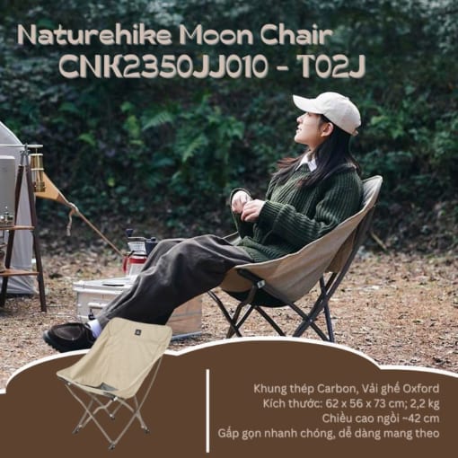 Ghế xếp Moon Chair Naturehike CNK2350JJ010